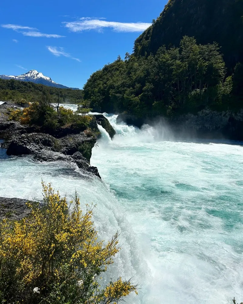 Petrohue Waterfalls view 3