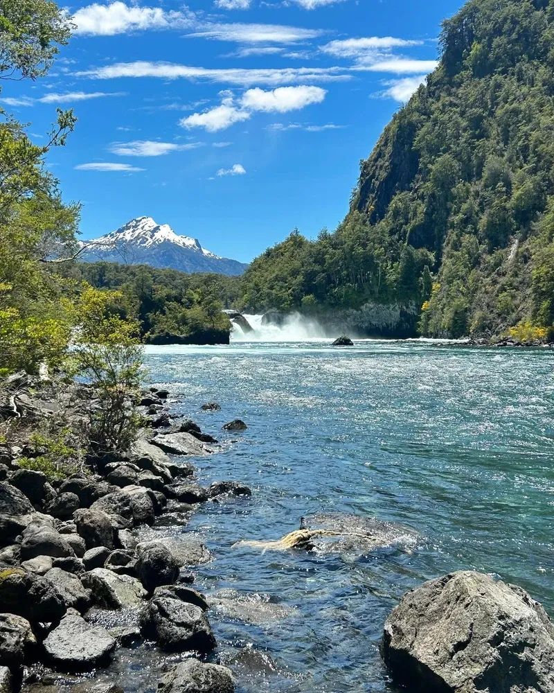 Petrohue Waterfalls view 4
